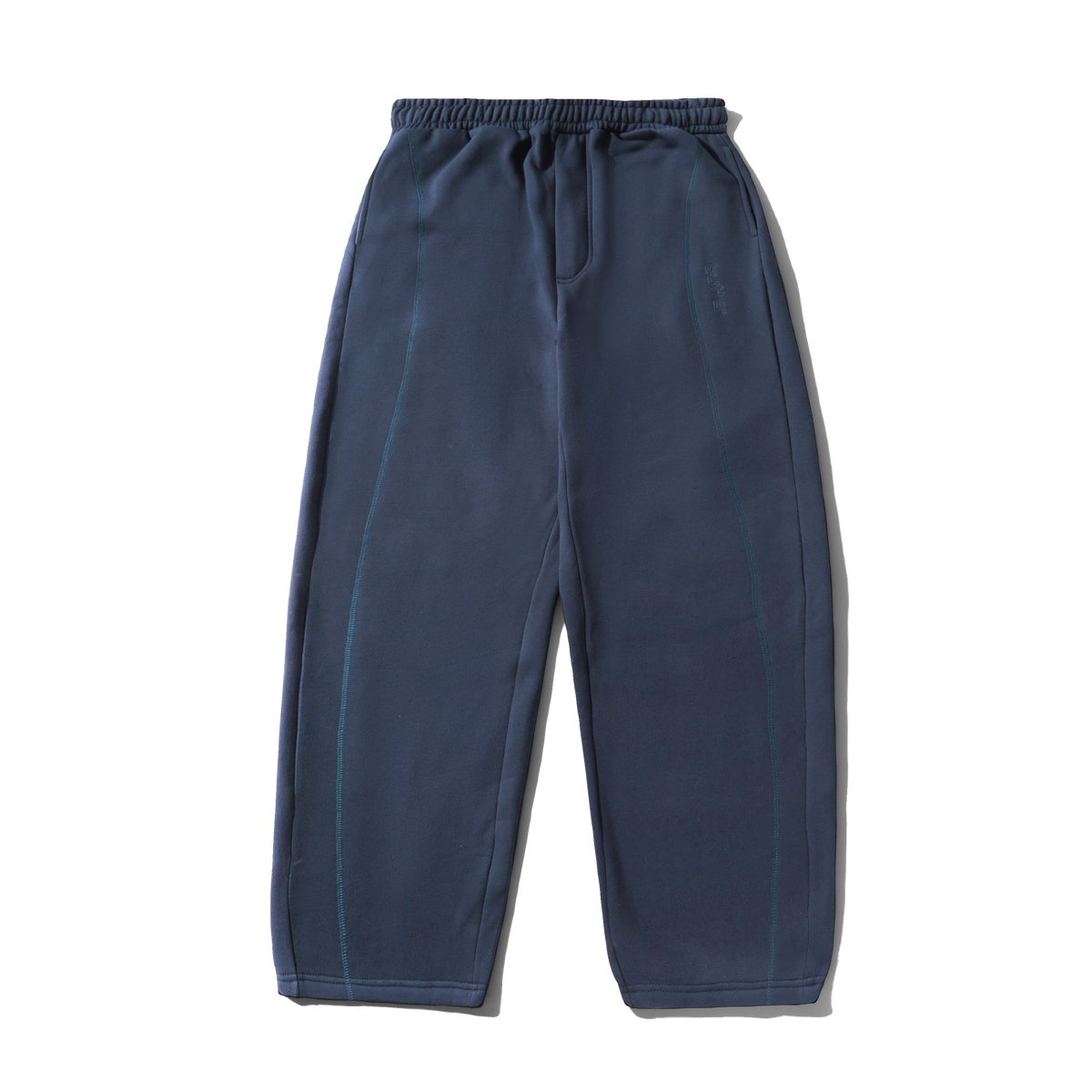 Lines Track Pants, Navy