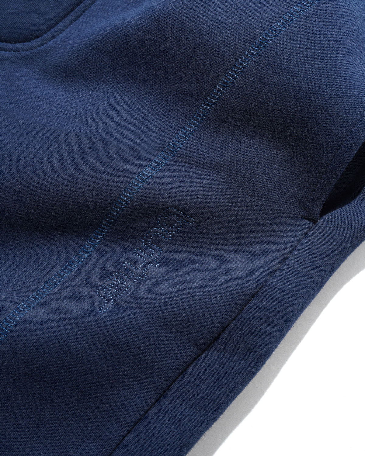 Lines Track Pants, Navy