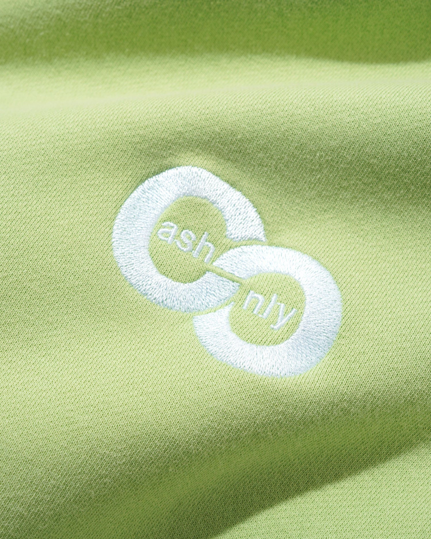 Linked Pigment Dye Pullover Hood, Washed Pistachio