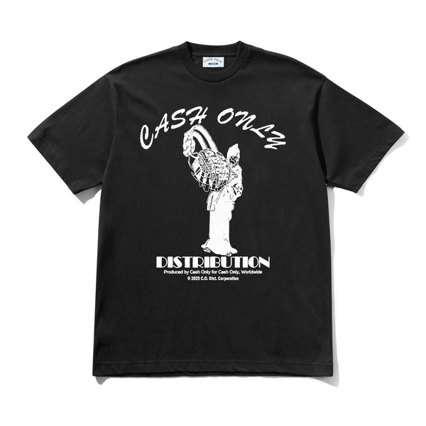 Cash Only Listen Tee, Black
