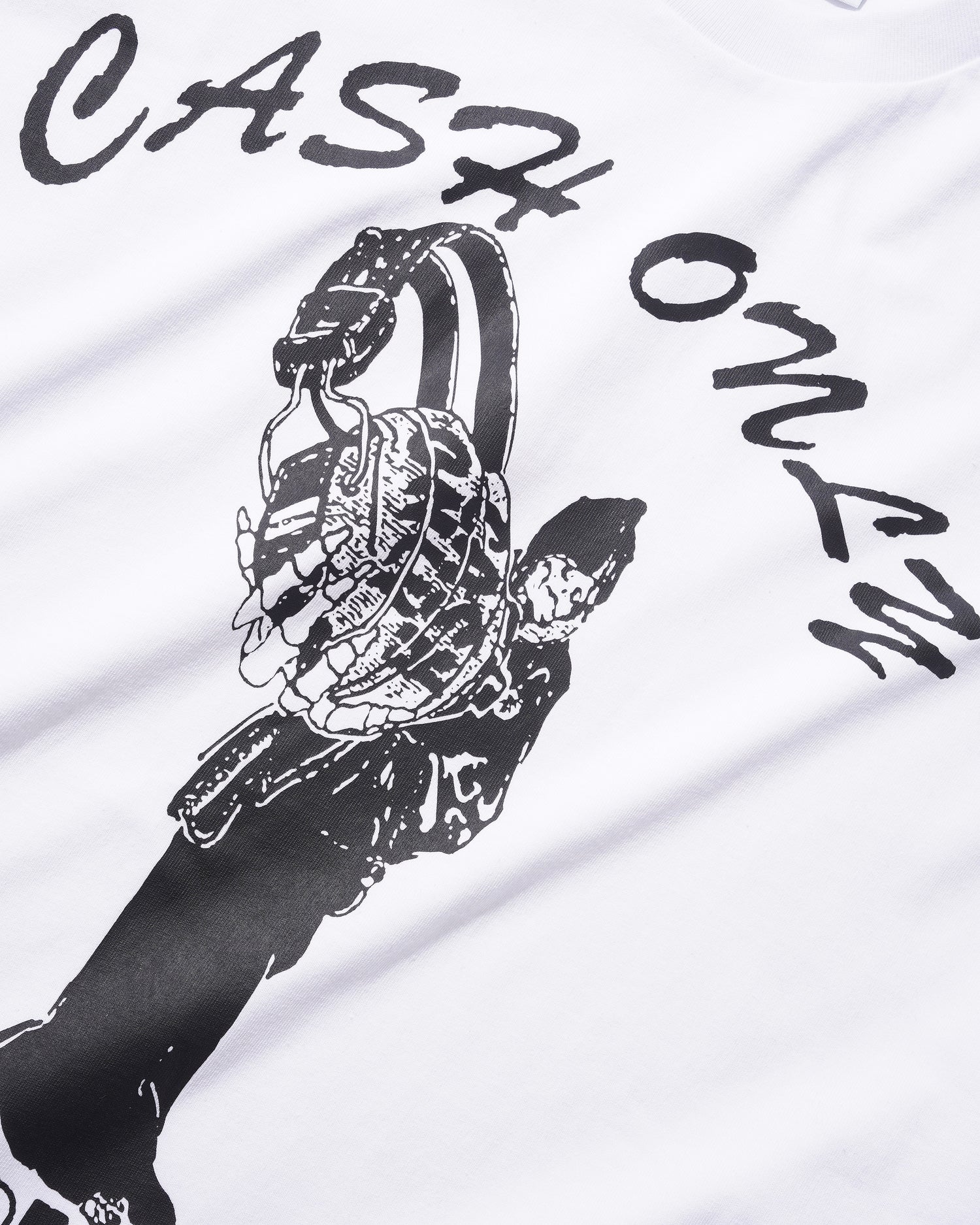 Listen Tee, White