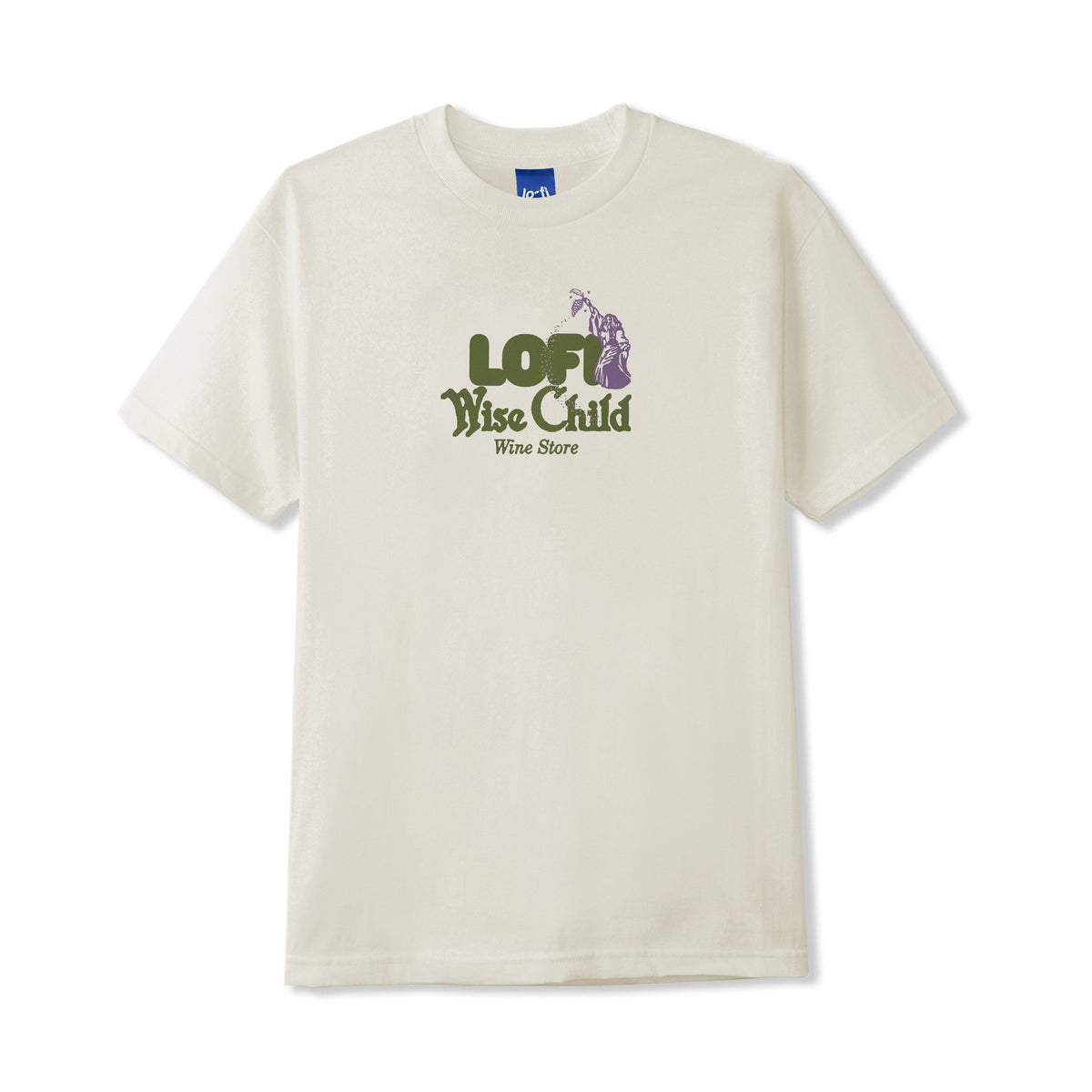 Wise Child Tee, Cream