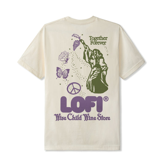 Wise Child Tee, Cream
