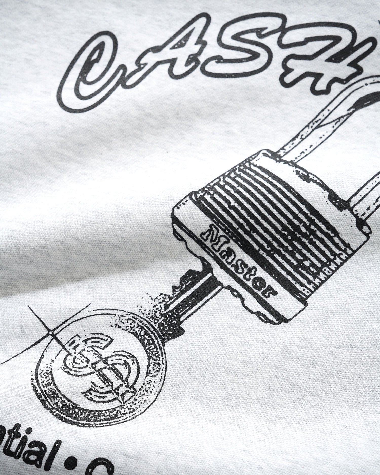 Locksmith Crewneck, Ash