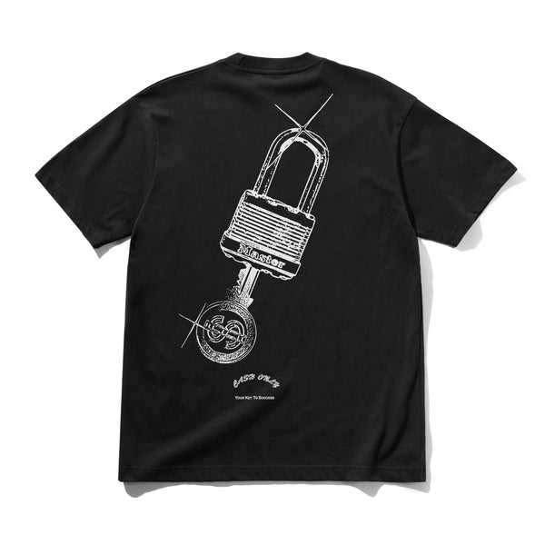Cash Only Locksmith Tee, Black