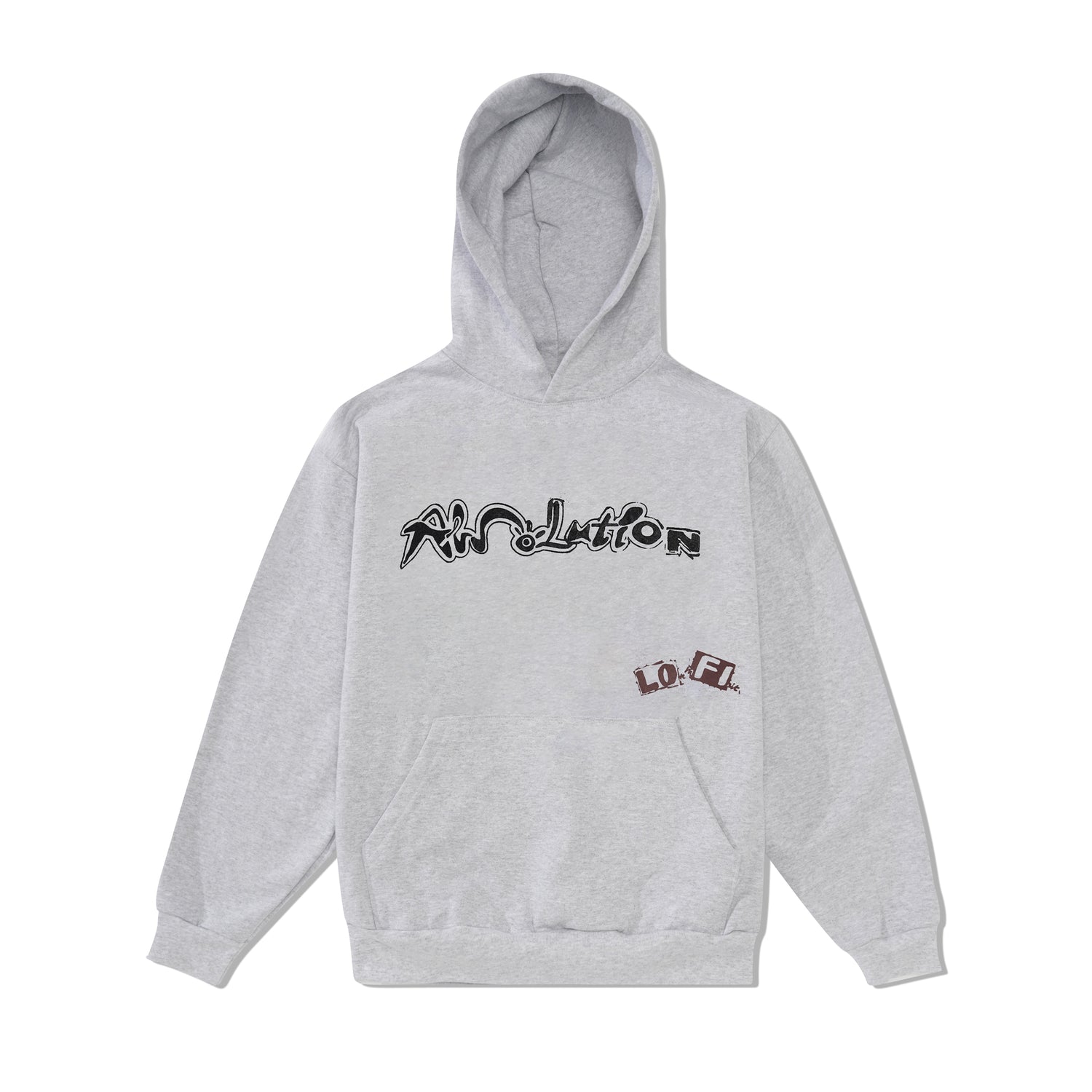 Alien Pullover Hood, Ash Grey