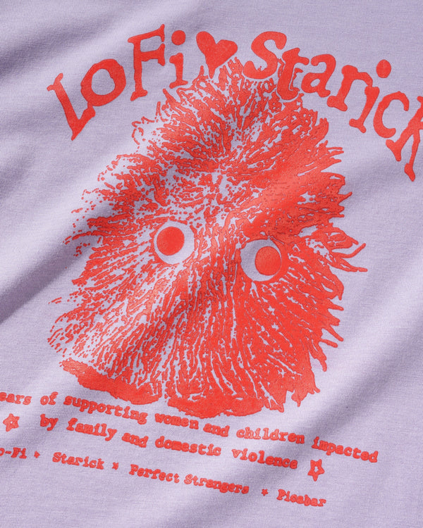 Lo-Fi Starick Kids Tee, Lilac
