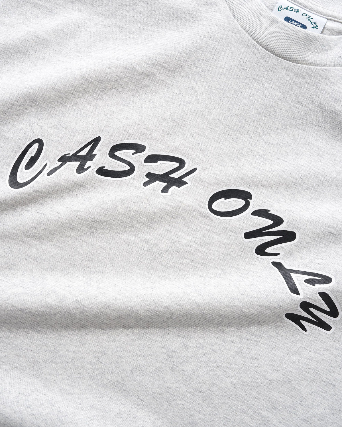 Logo Tee, Ash