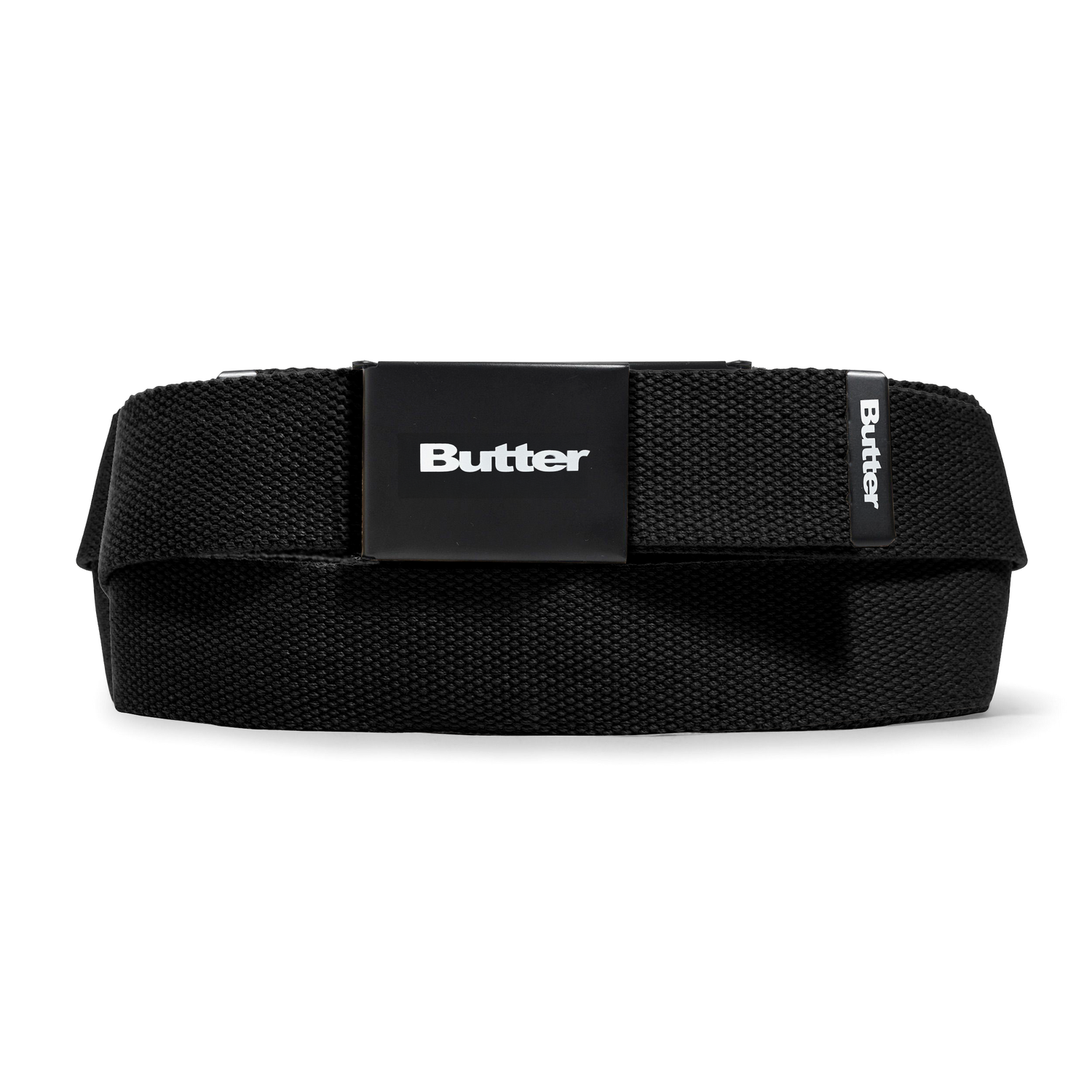 Logo Woven Belt, Black