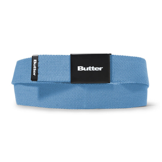 Logo Woven Belt, Powder Blue