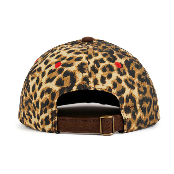 Brain Dead Logohead Long Brim Hat, Leopard