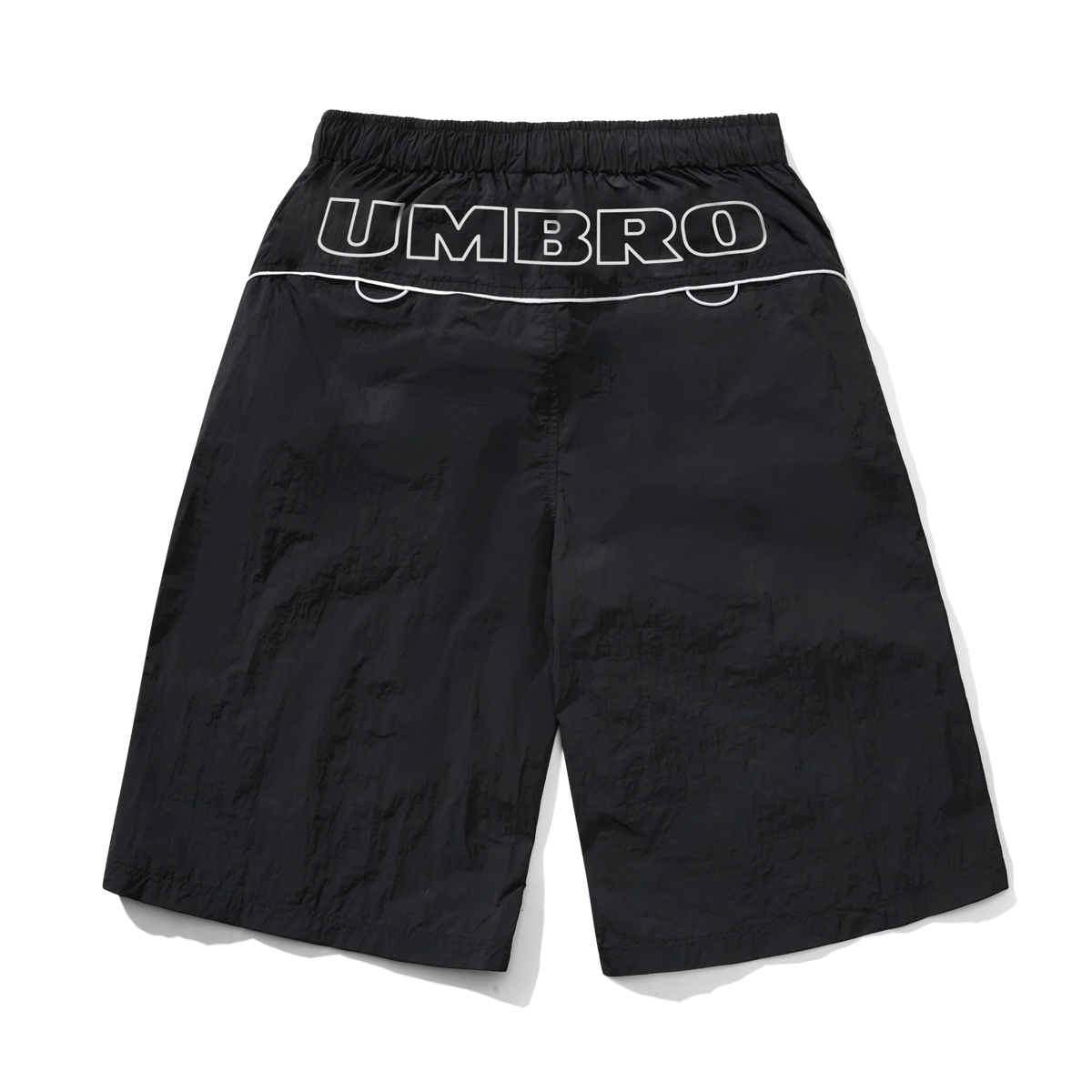 Long Track Shorts, Black