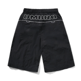 Long Track Shorts, Black