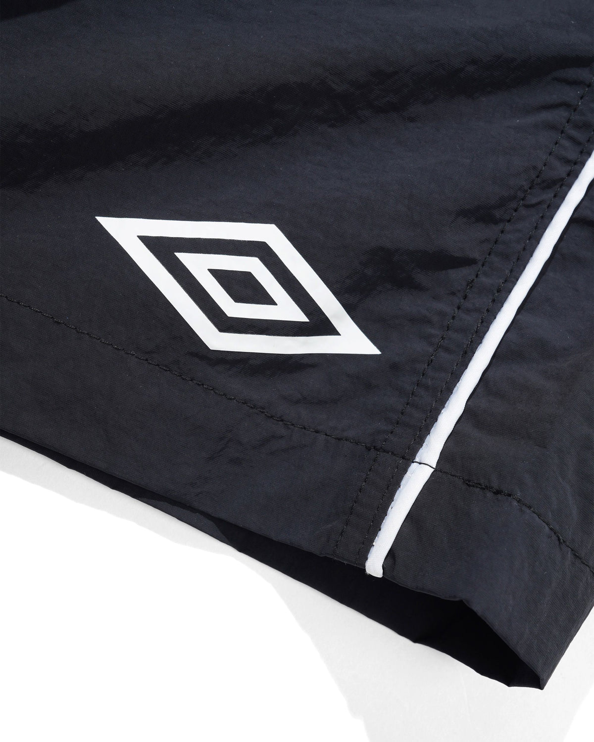 Long Track Shorts, Black