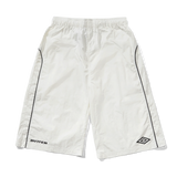Long Track Shorts, White