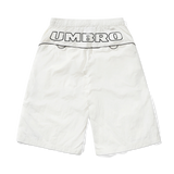 Long Track Shorts, White