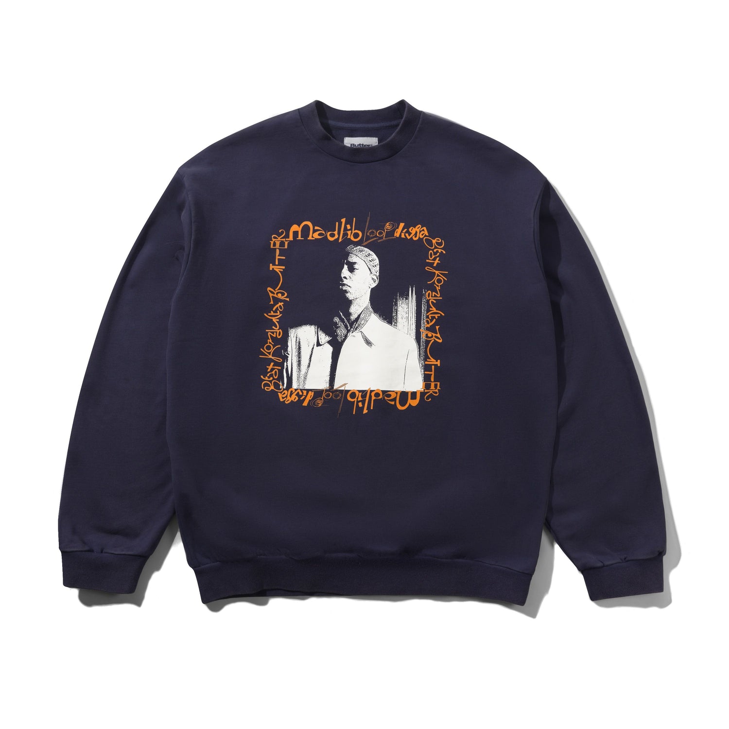 Loop Digga Crewneck, Washed Navy