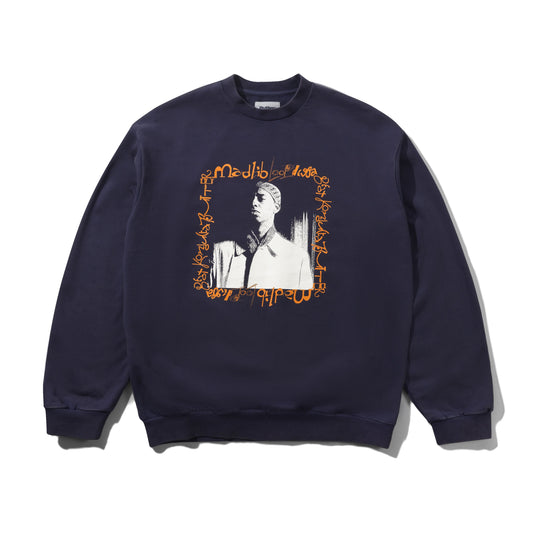Loop Digga Crewneck, Washed Navy