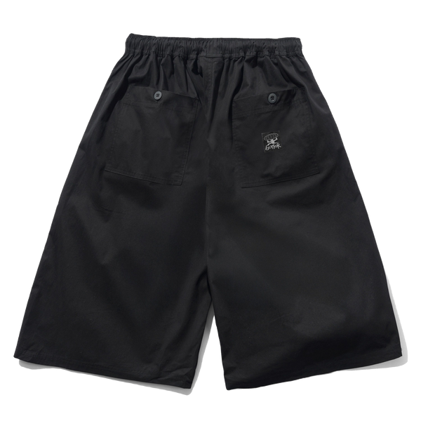 Butter Goods Loose Shorts, Black