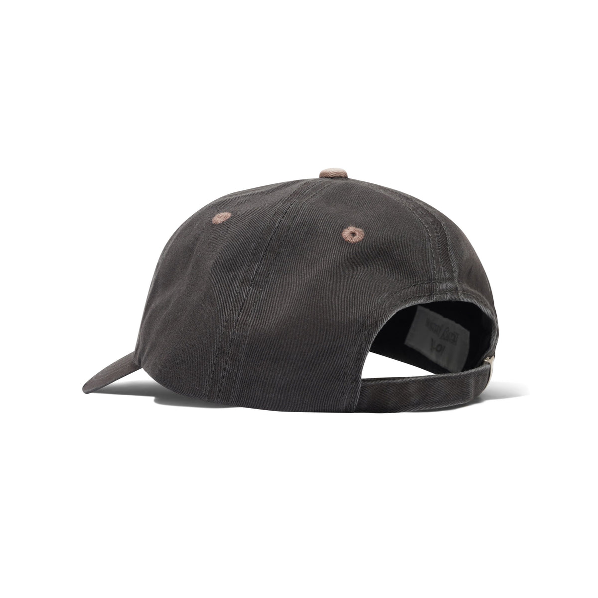 Lucky Every Day 6 Panel Cap, Washed Charcoal