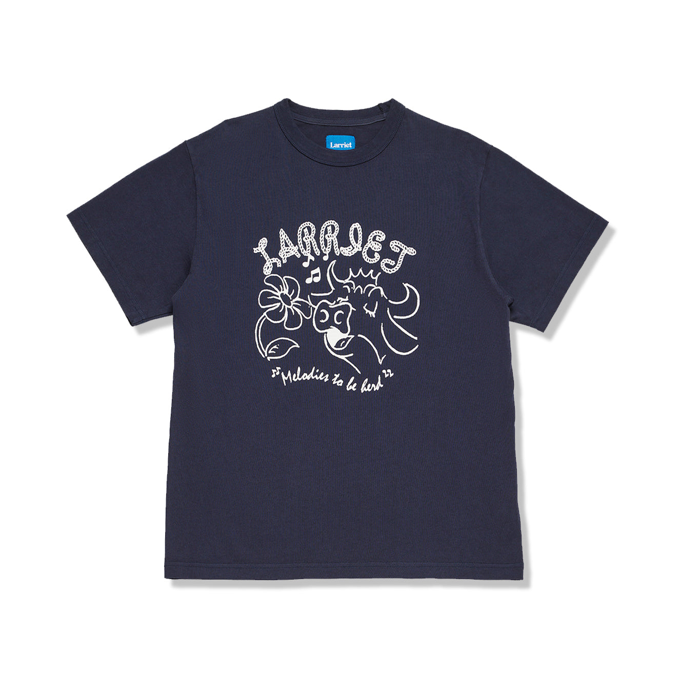 Melodies Tee, Navy