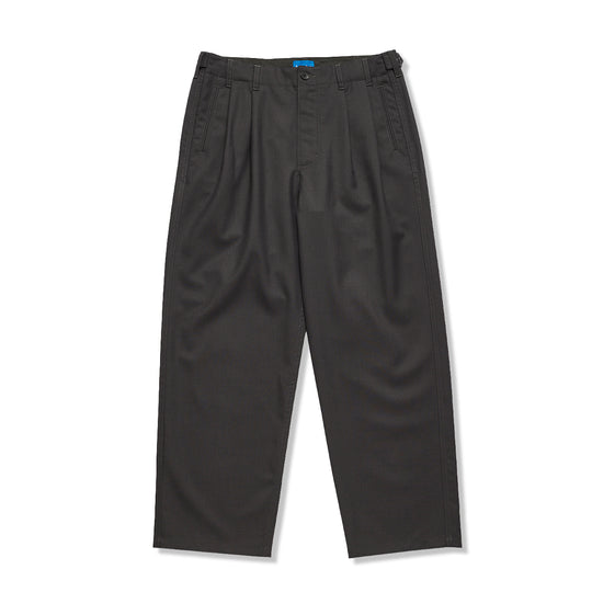 Pleated Pant, Charcoal