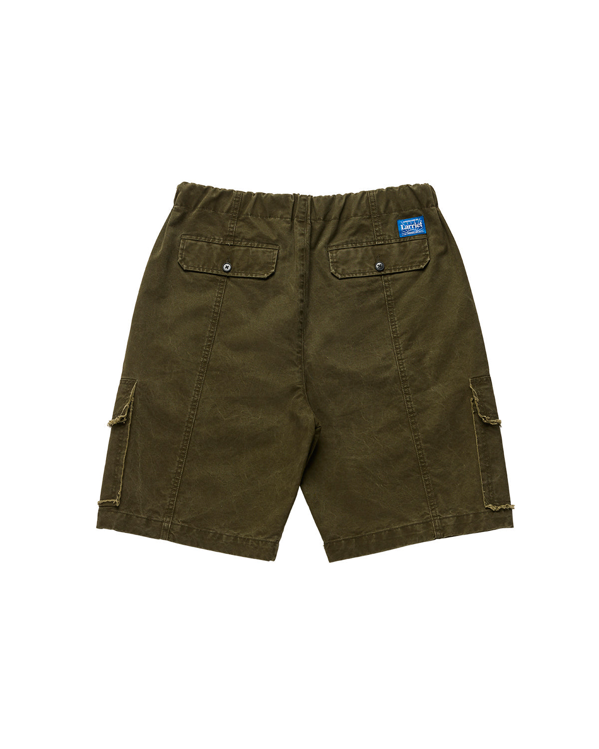 Frayed Cargo Short, Olive