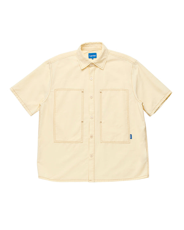 Larriet Cliff Short Sleeve Shirt, Natural