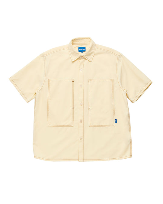 Cliff Short Sleeve Shirt, Natural