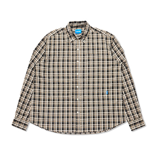 Grant Shirt, Black Plaid
