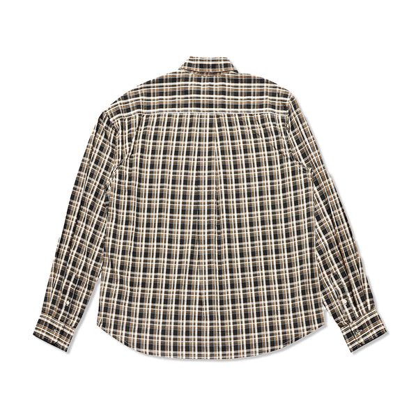 Larriet Grant Shirt, Black Plaid