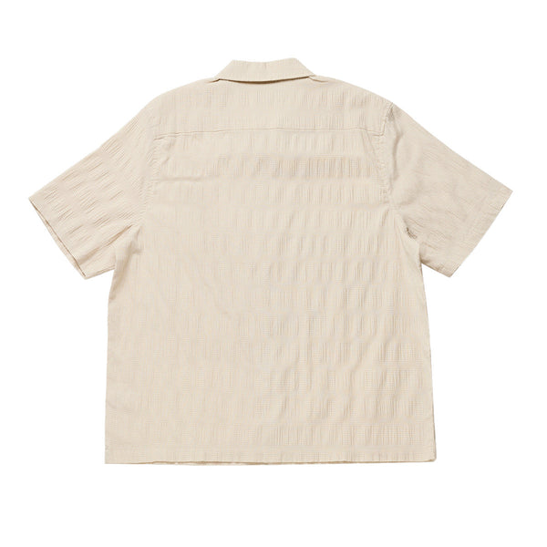 Larriet Kendalls Short Sleeve Shirt, Tan Plaid