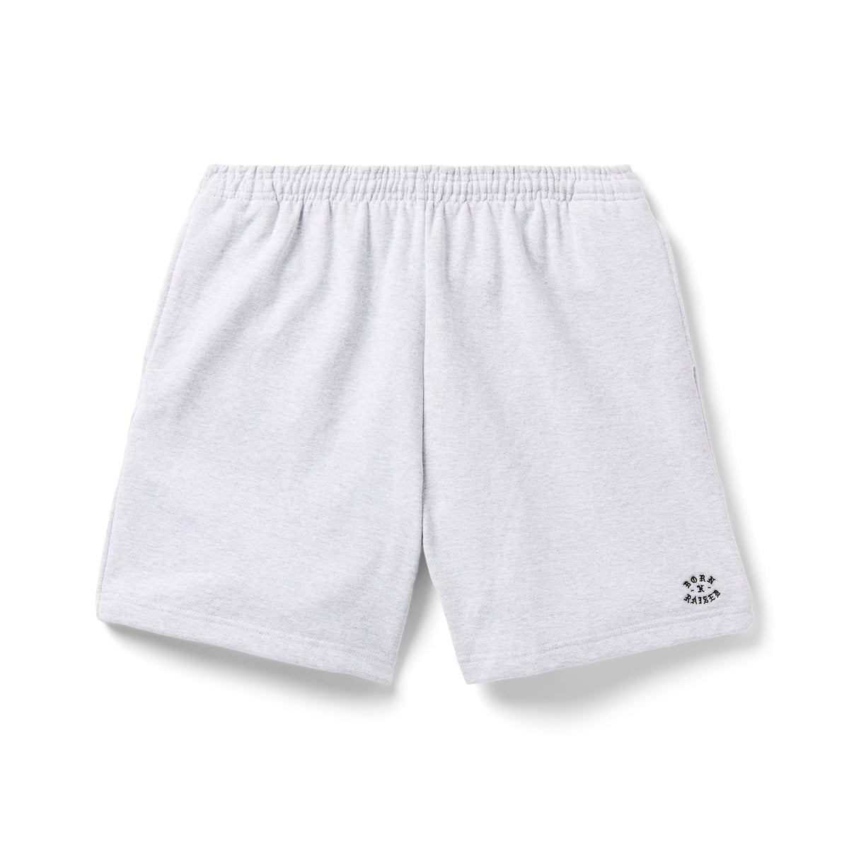 Micro Rocker Sweat Short, Heather Grey