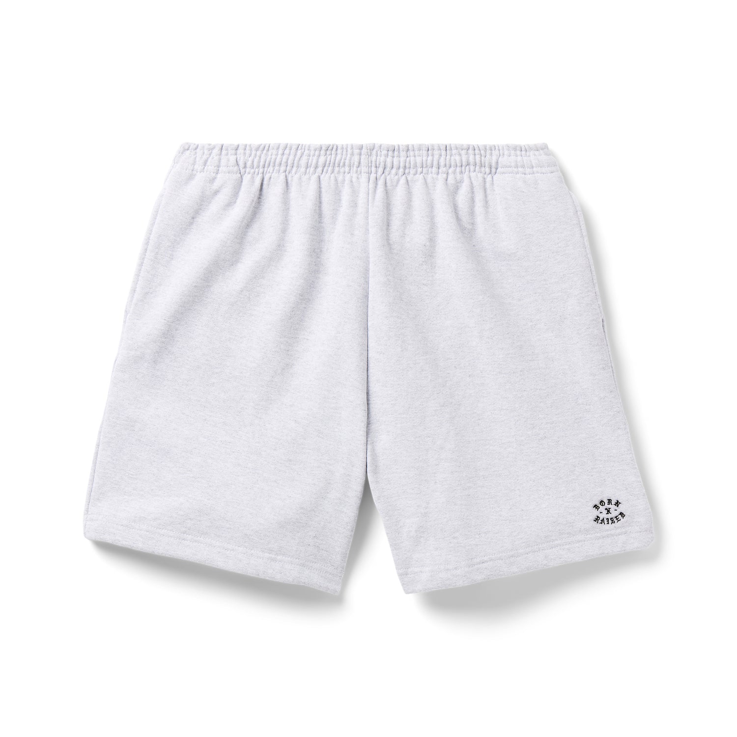 Micro Rocker Sweat Short, Heather Grey