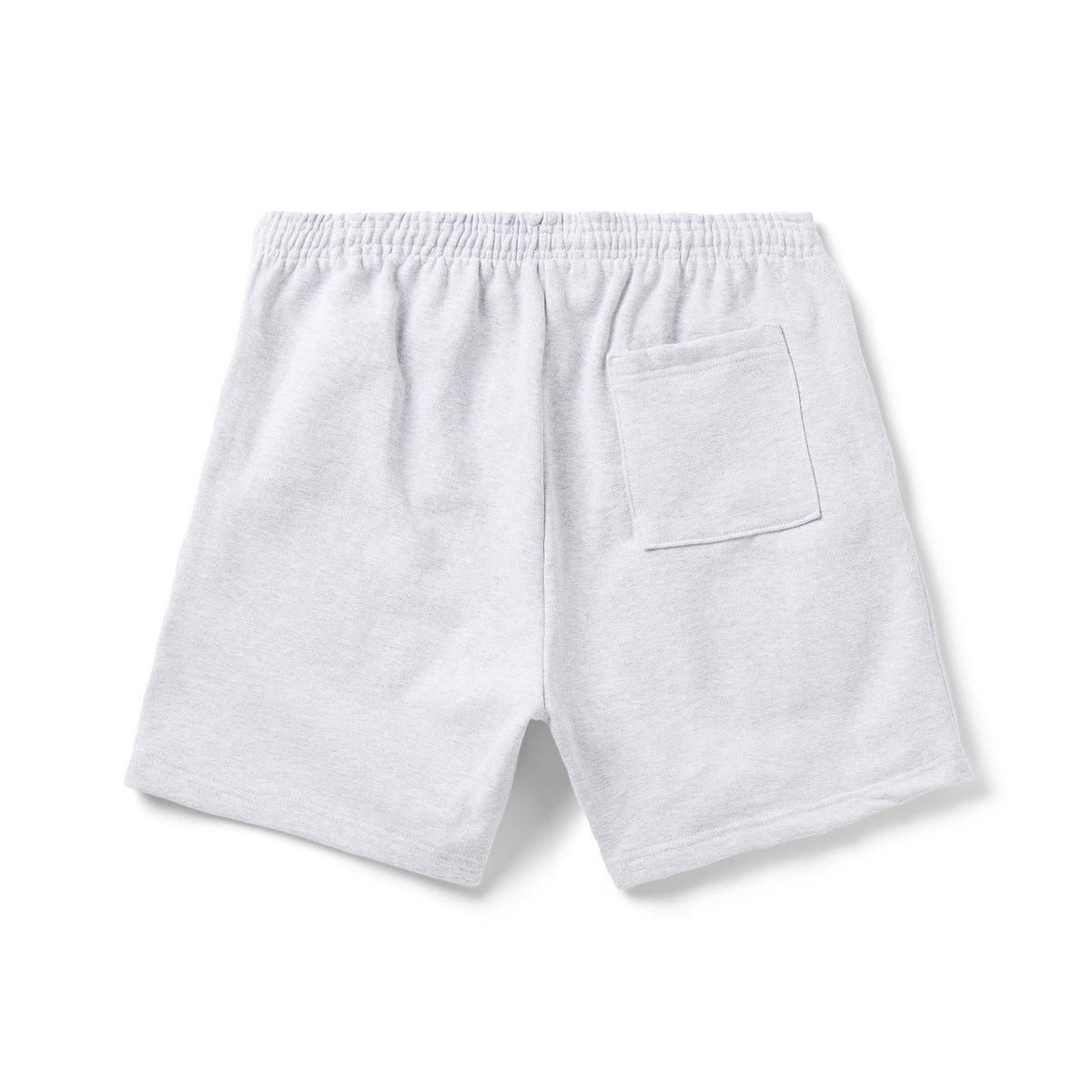 Micro Rocker Sweat Short, Heather Grey