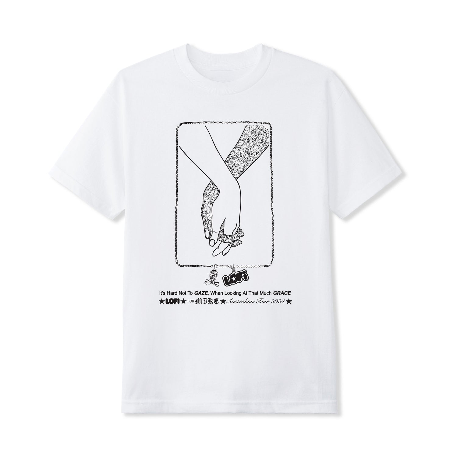 Mike / Lo-Fi Tee, White