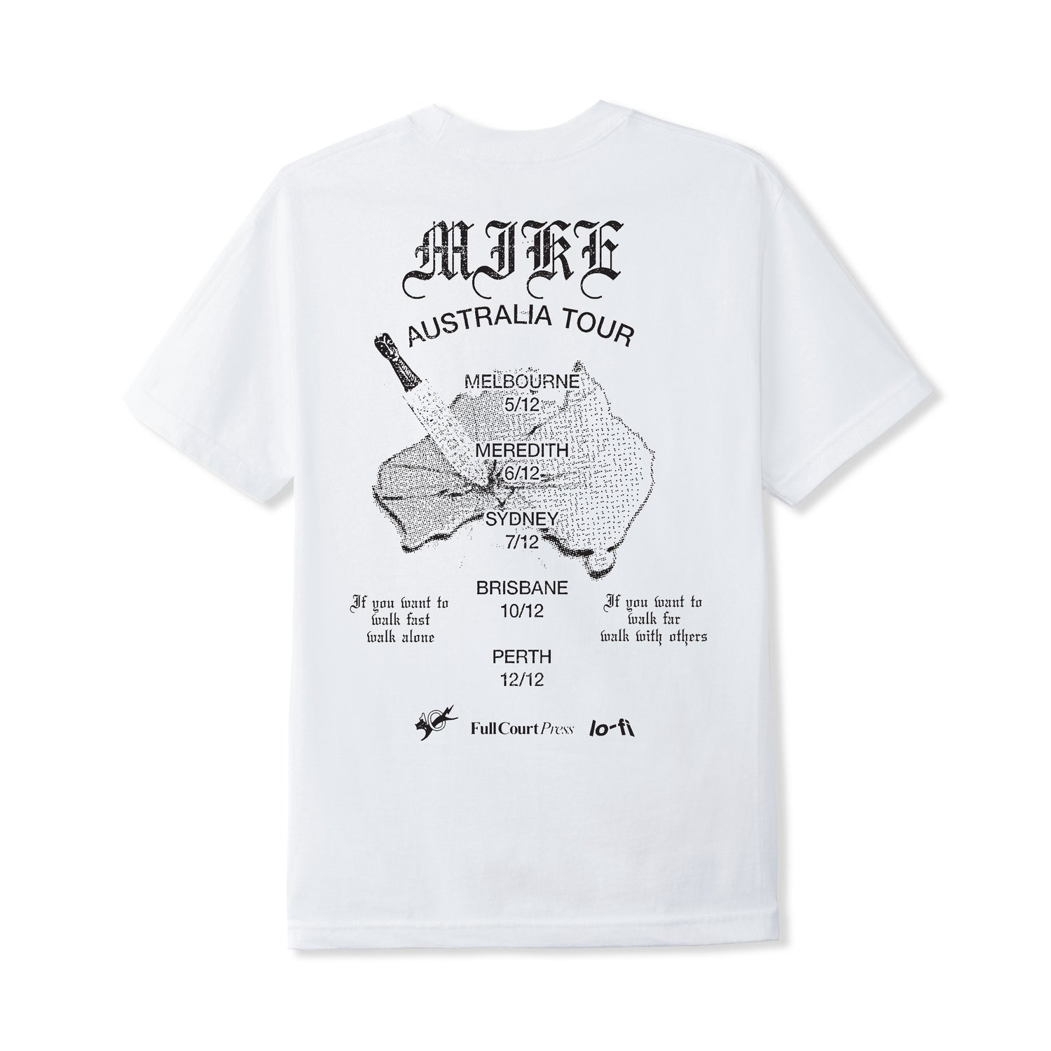 Mike / Lo-Fi Tour Tee, White