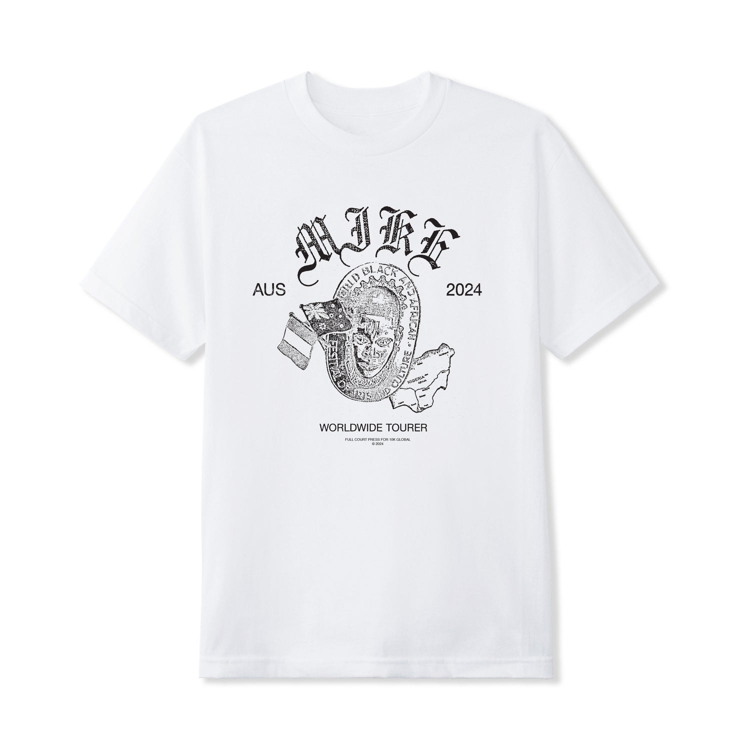 Mike / Lo-Fi Tour Tee, White