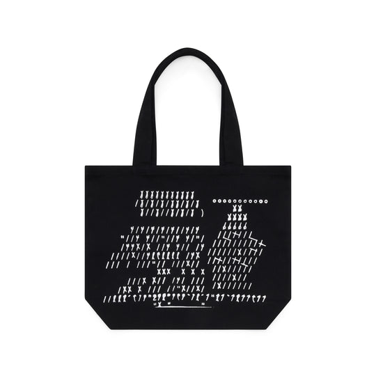 Fatal Rewind Tote Bag, Black