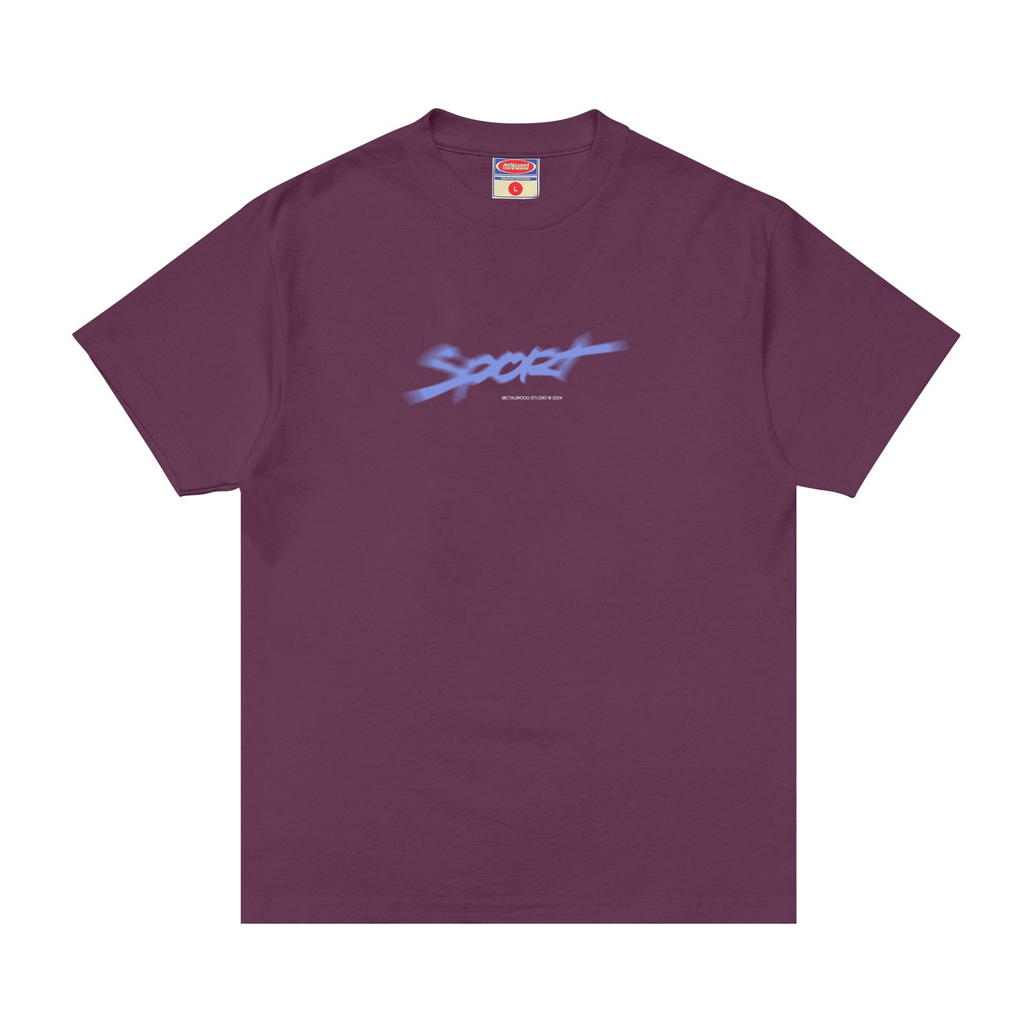 Sport Tee, Eggplant