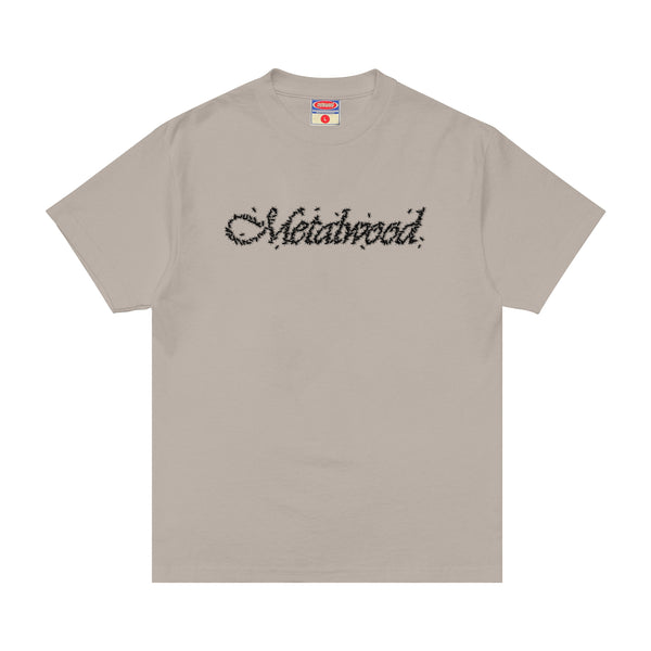 Metalwood Flies Tee, Taupe