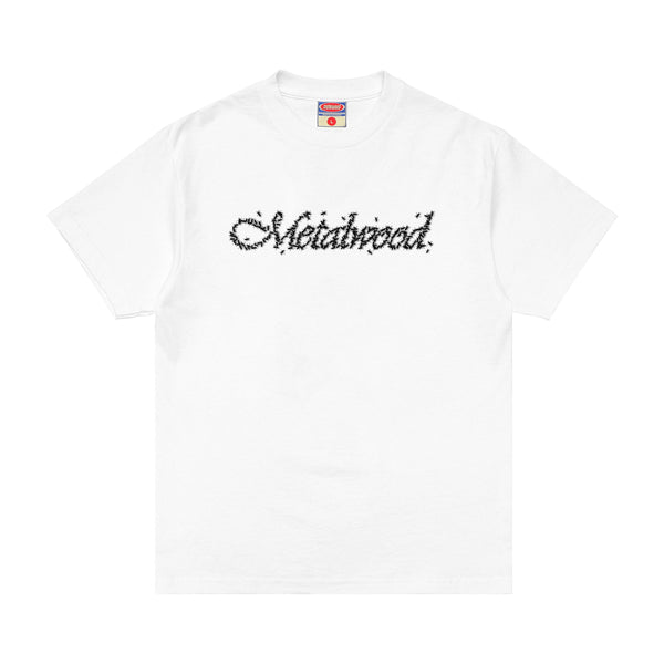Metalwood Flies Tee, White