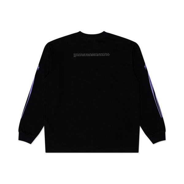 Metalwood 830 Cor L/S Tee, Black