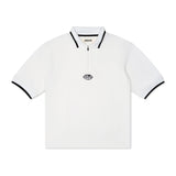 World Class Zip Polo, White