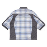 Paneled 3/4 Sleeve Polo, Ice