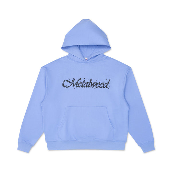 Metalwood Flies Pullover Hood, Lavender