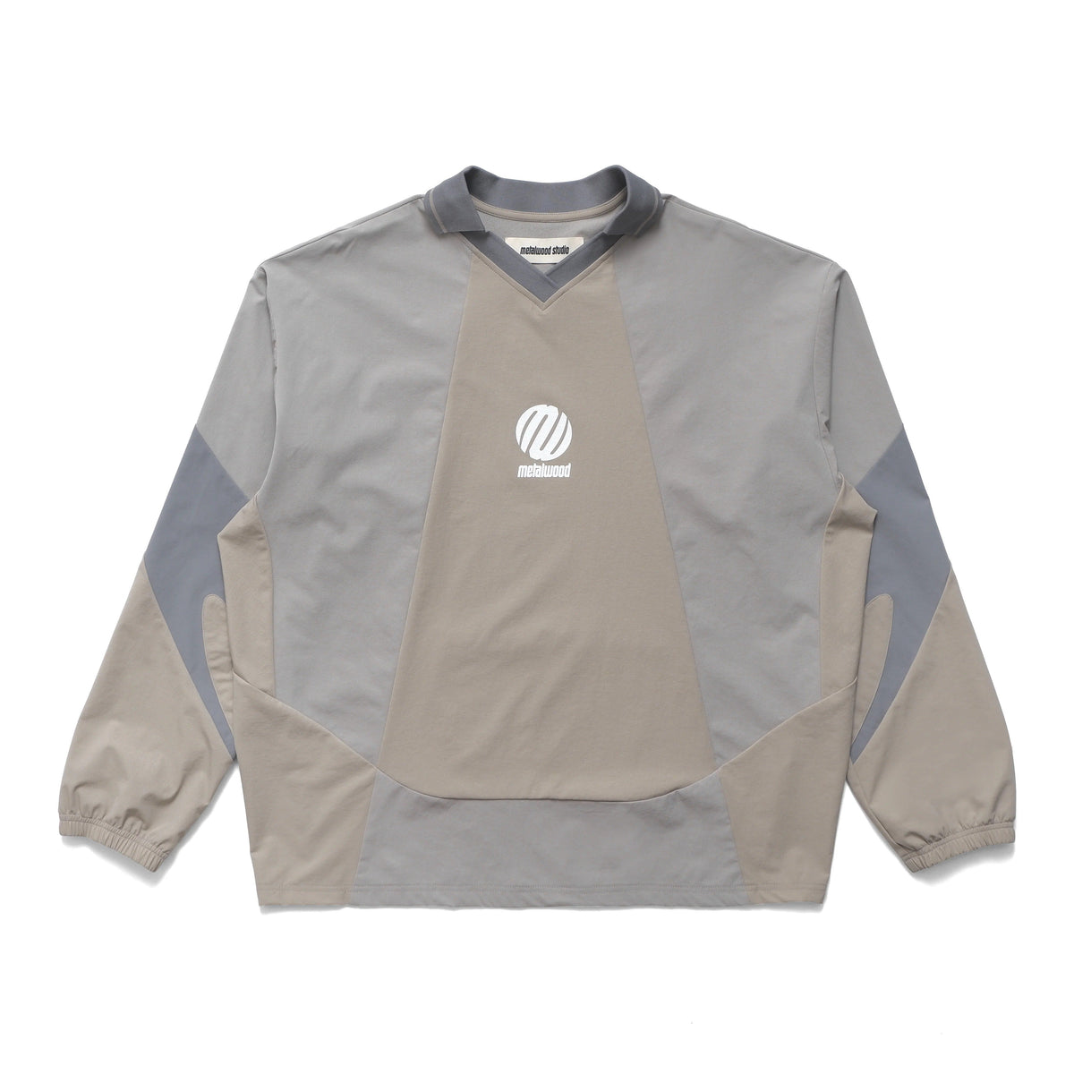 Machine L/S Polo, Tan