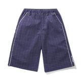 Main Shorts, Navy Plaid