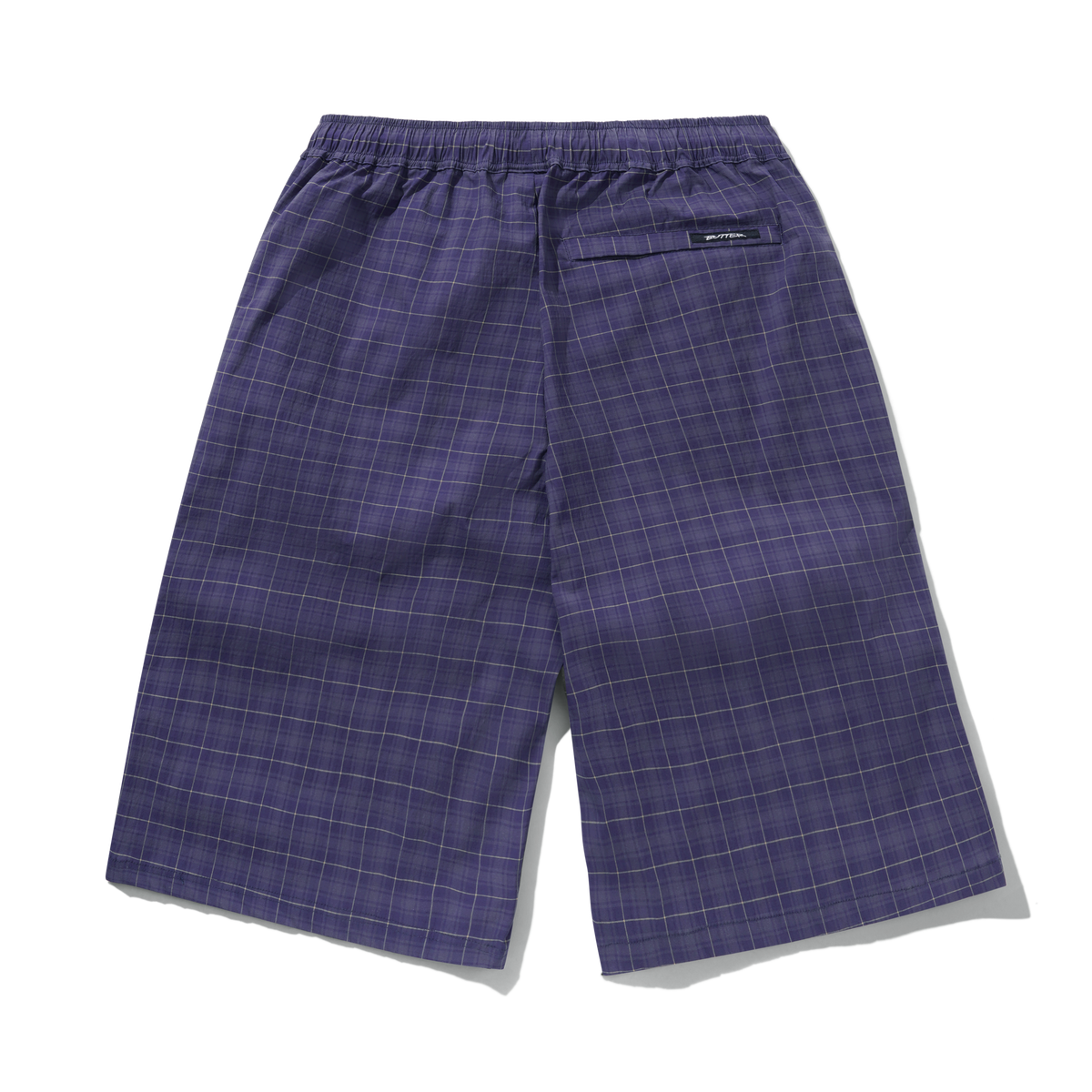 Main Shorts, Navy Plaid