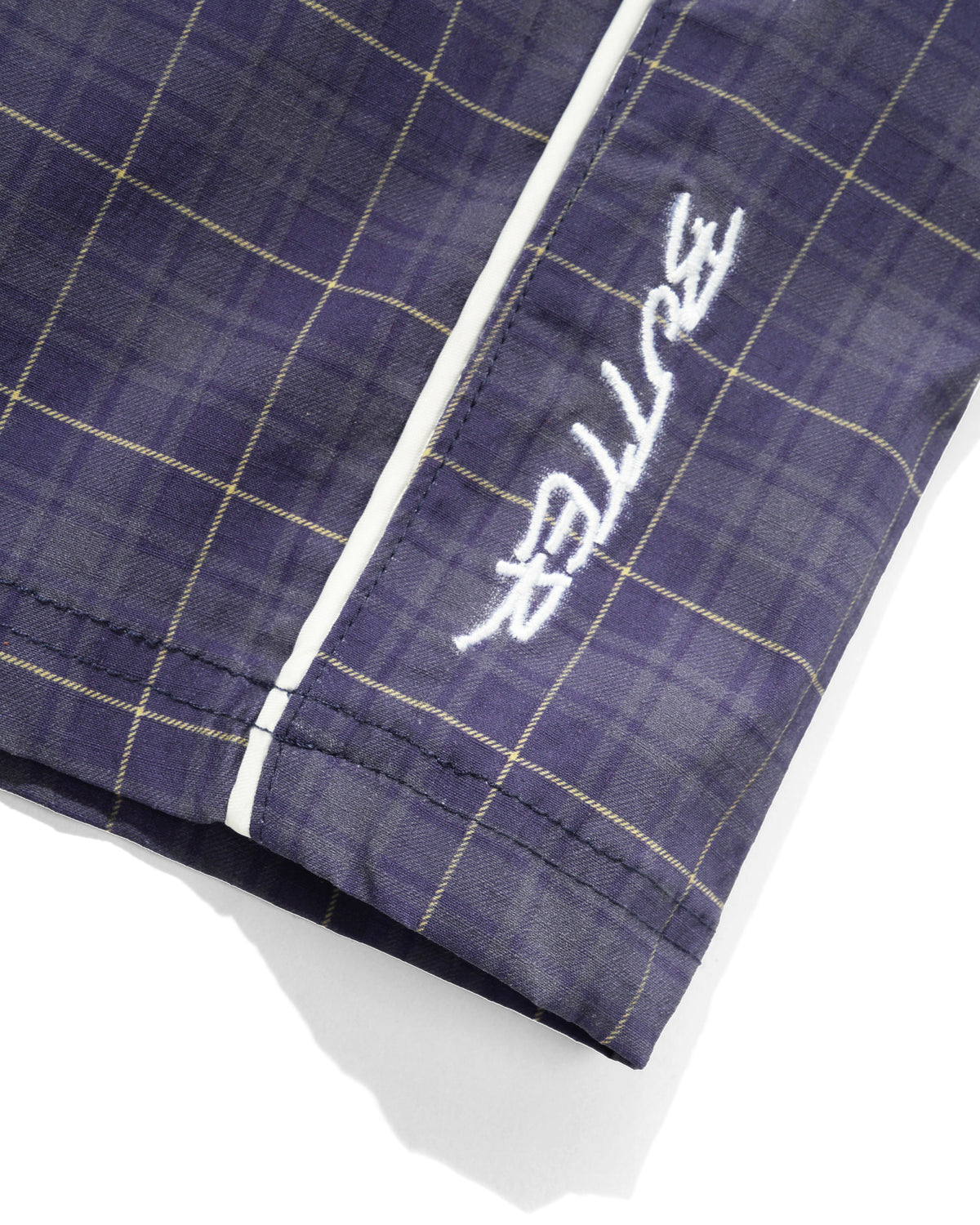Main Shorts, Navy Plaid